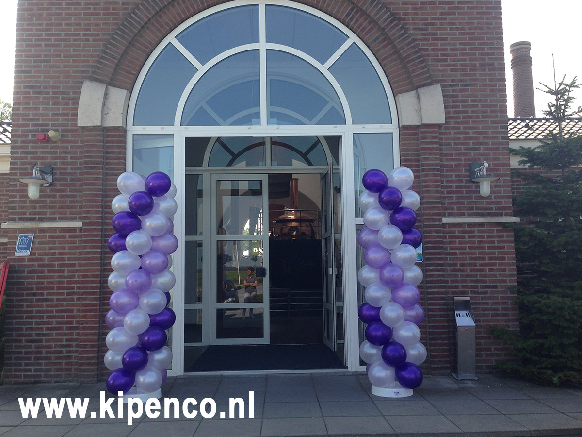 Pilaar 2,05m Spiraal, 3 kleuren