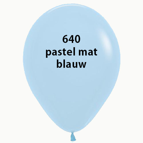Pastel mat blauw 640