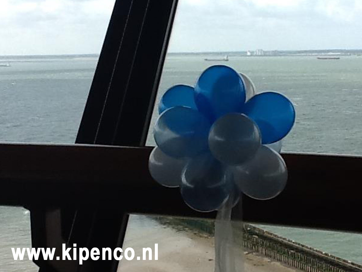 Tros Mini ballonnen 12 ballonnen met lint