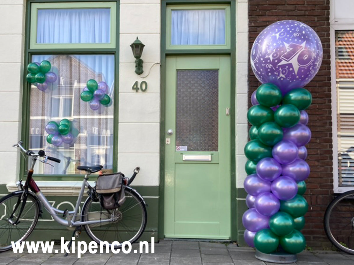 Pilaar print top Dubbele banen, 2 kleuren