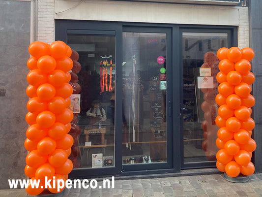 Pilaar 2,05m Effen, 1 kleur