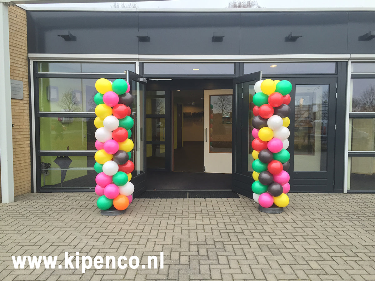 Pilaar 2,05m Confetti, 6 kleuren