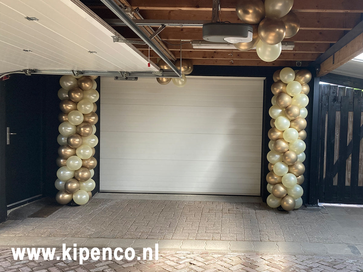 Pilaar 2,20m Spiraal, 2 kleuren