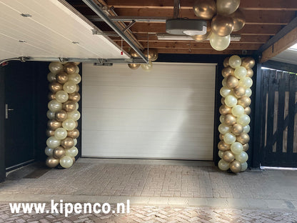 Pilaar 2,20m Spiraal, 2 kleuren