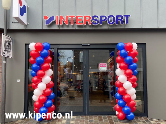 Pilaar 2,20m Spiraal, 3 kleuren