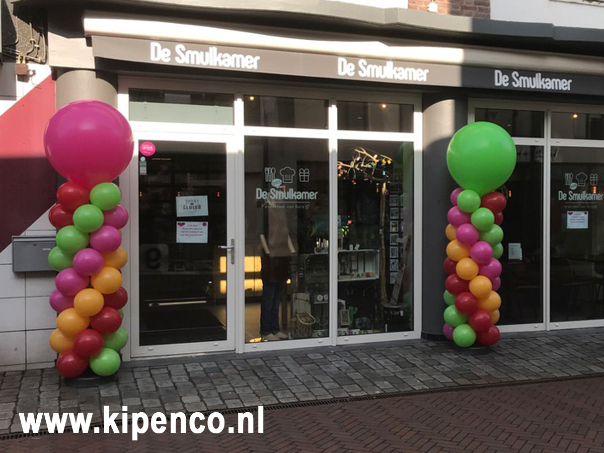 Pilaar top Spiraal, 4 kleuren