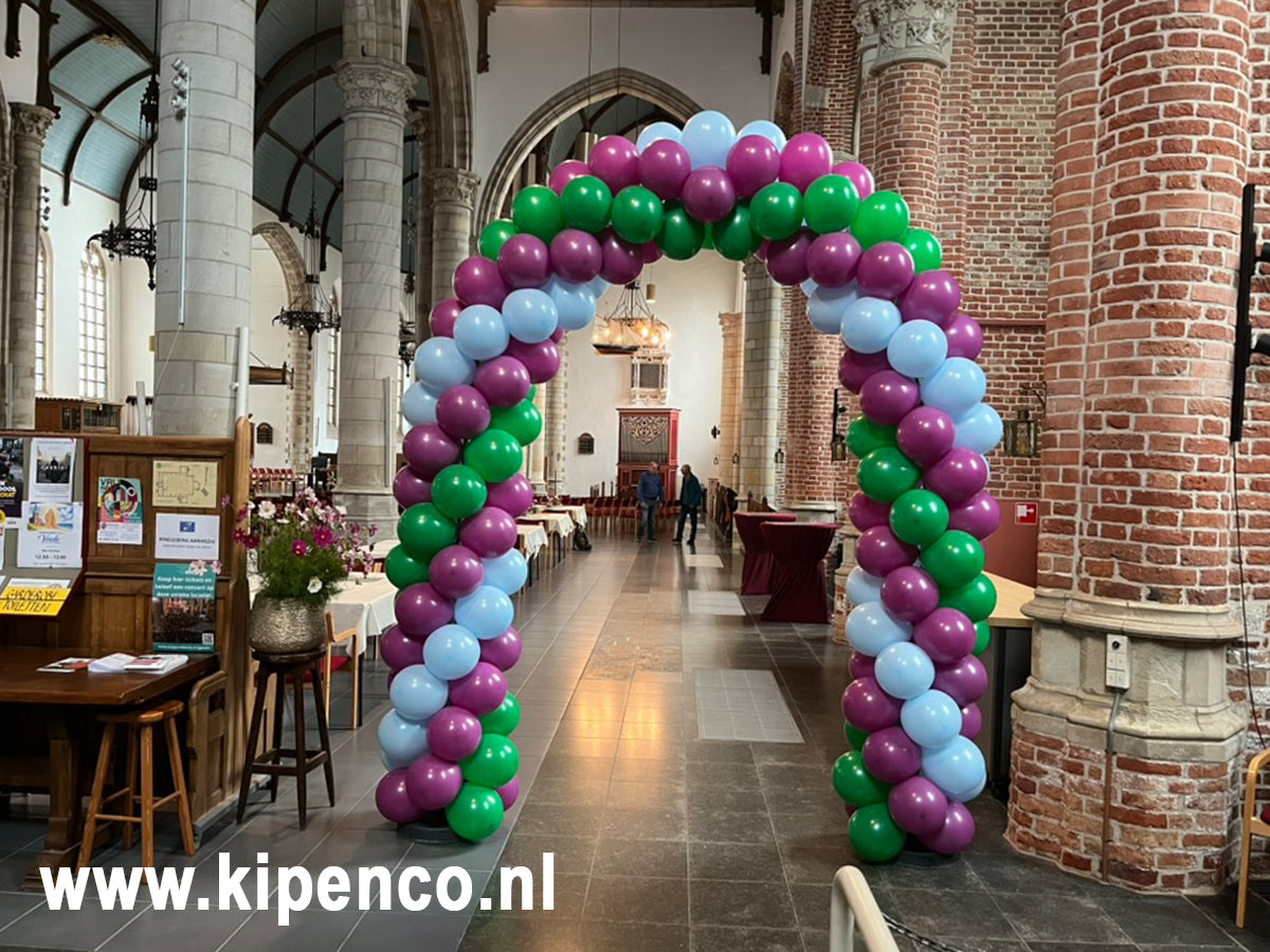 Boog XL Spiraal, 3 kleuren