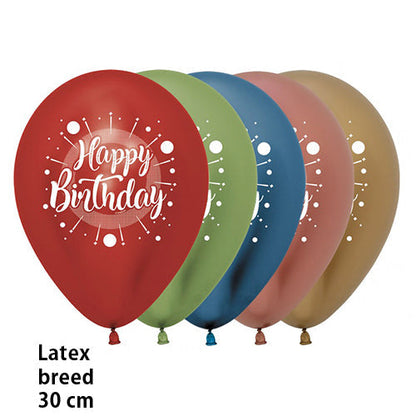 Verjaardag print latex