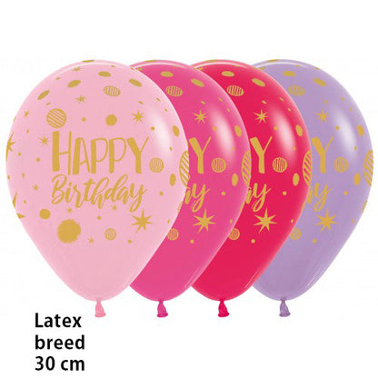 Verjaardag print latex