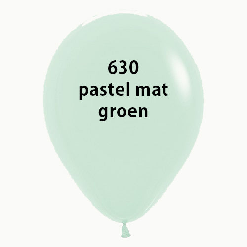 Pastel mat groen 630