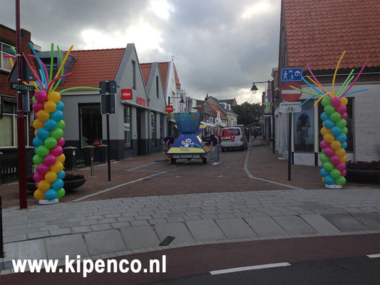 Pilaar special 2,50-3,00 Spiraal, 4 kleuren
