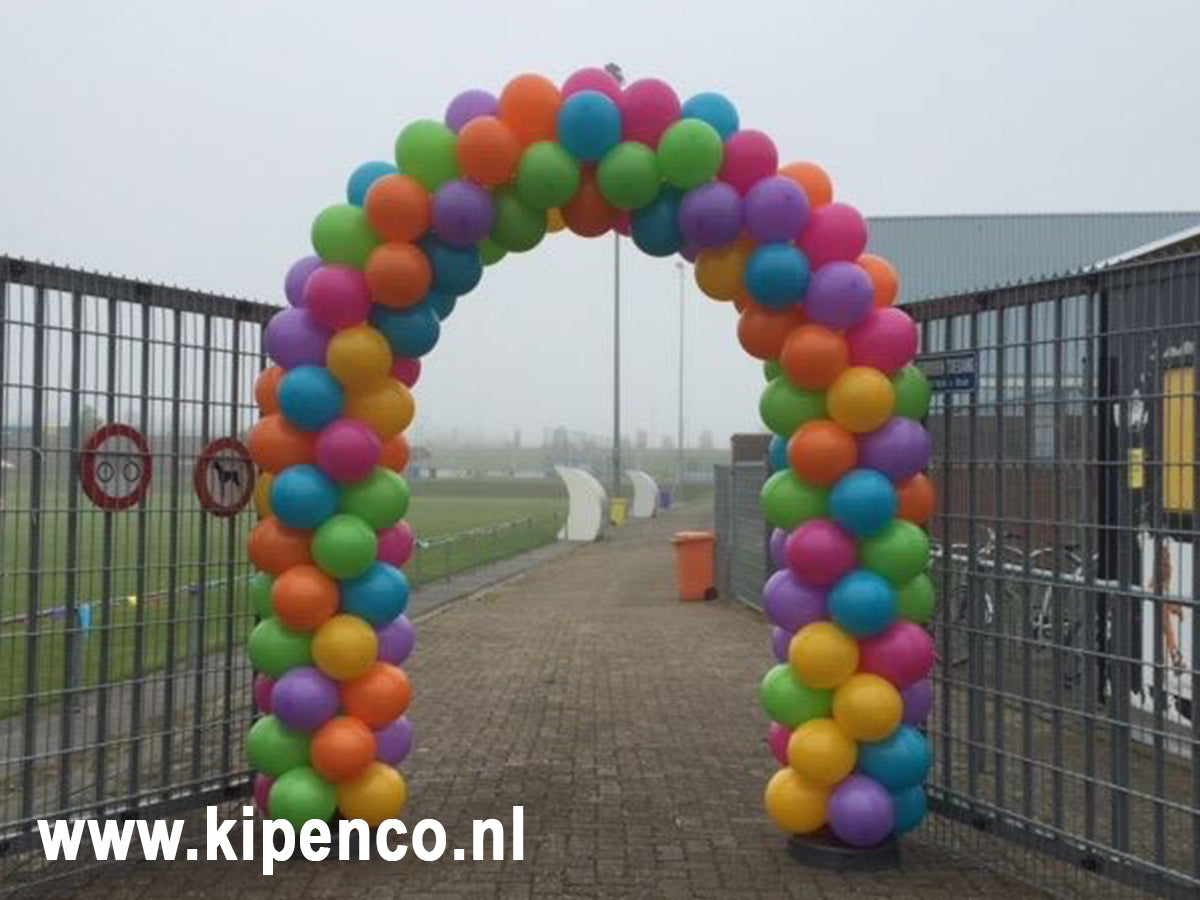 Boog standaardmaat Confetti, 6 kleuren