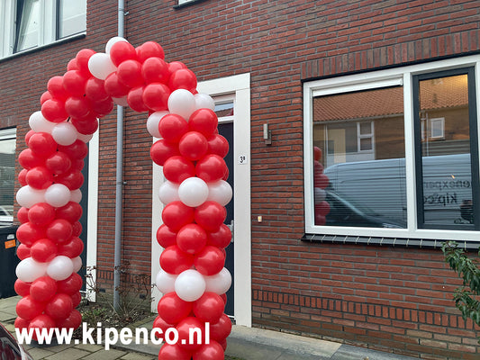 Boog standaardmaat Lagen, 3 dubbele baan, 2 kleuren