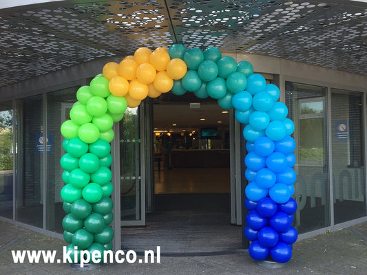 Boog standaardmaat Blokken, 8 kleuren