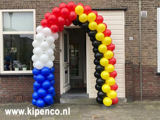 Boog standaardmaat Vlag Nederland+België