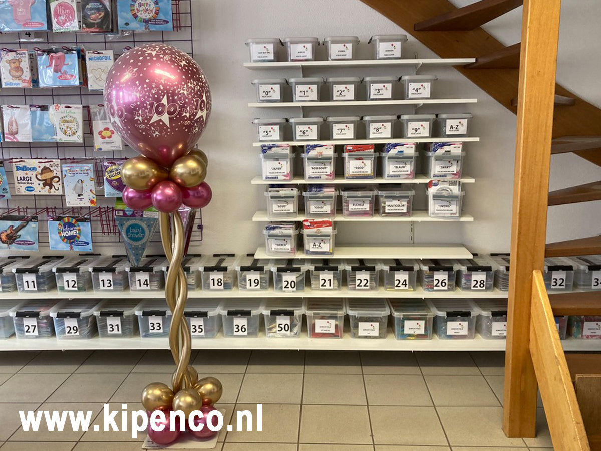 Minipilaar Met print