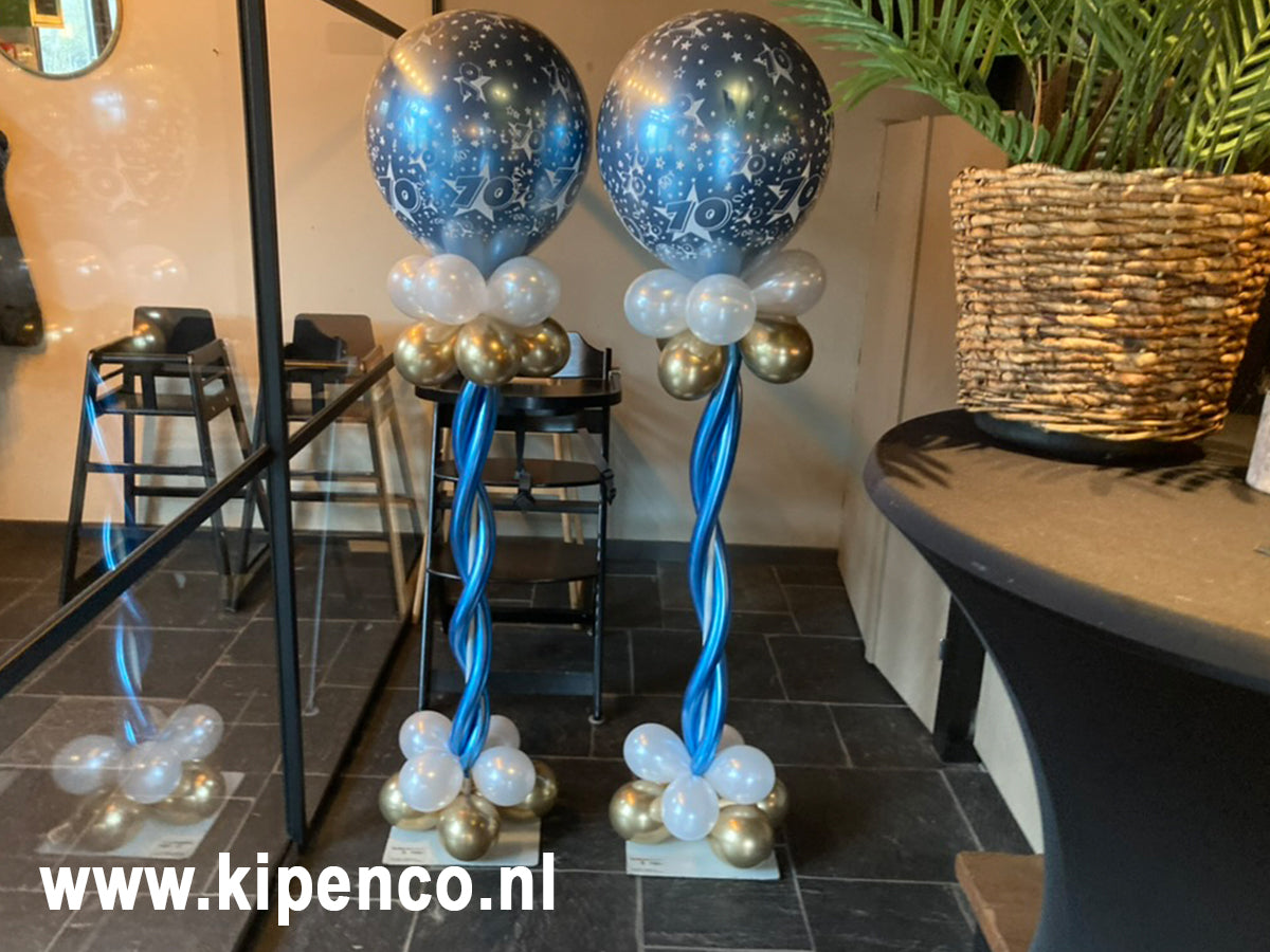 Minipilaar Met print