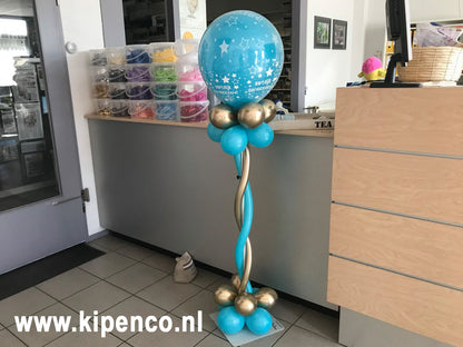 Minipilaar Met print