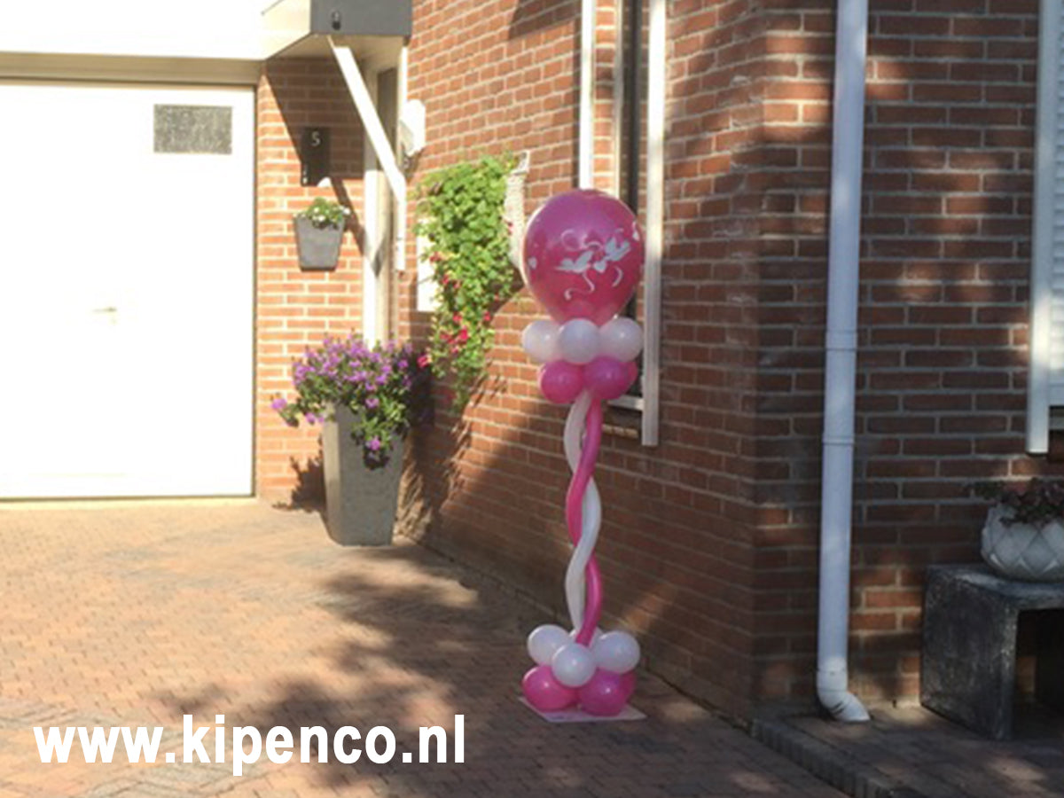 Minipilaar Met print