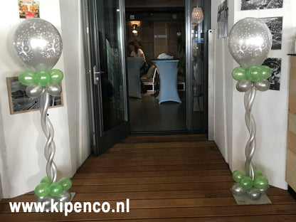 Minipilaar Met print
