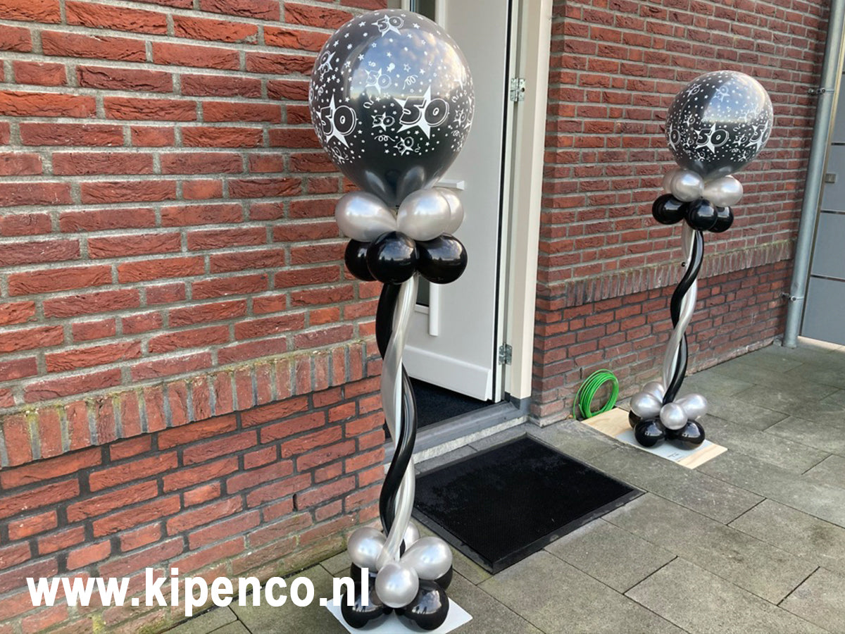 Minipilaar Met print