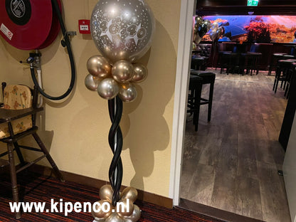 Minipilaar Met print