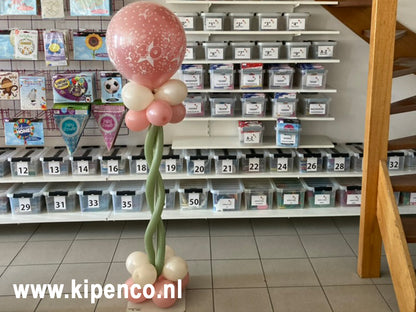Minipilaar Met print
