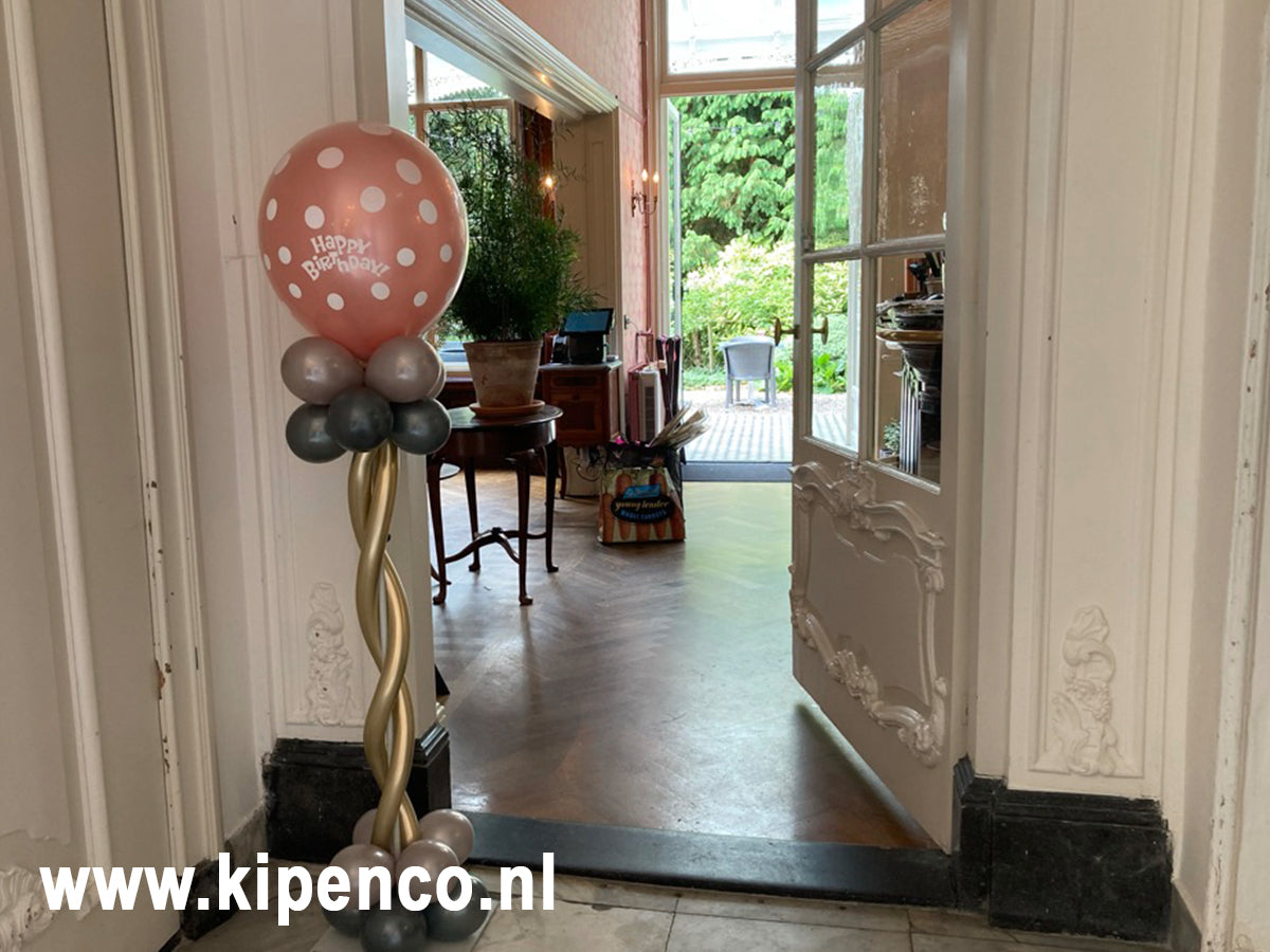 Minipilaar Met print