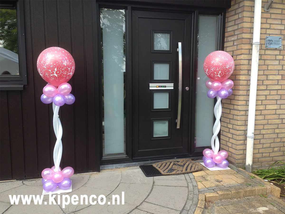 Minipilaar Met print
