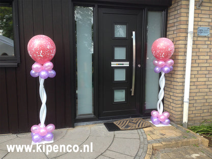 Minipilaar Met print