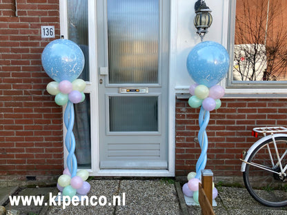 Minipilaar Met print
