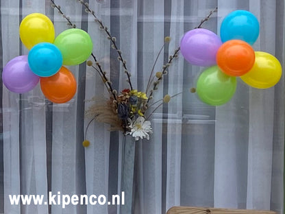 Tros Mini ballonnen 5 ballonnen