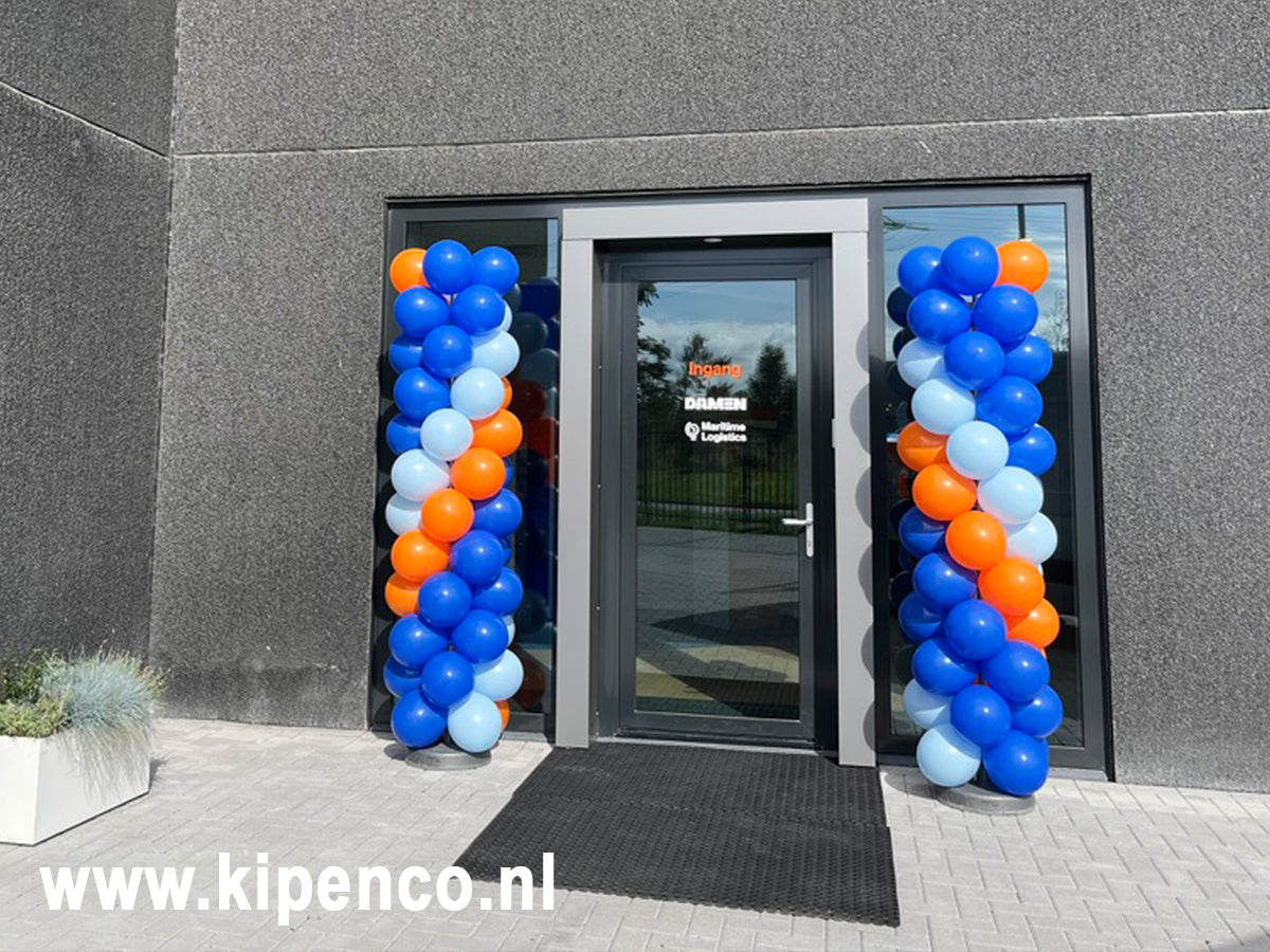 Pilaar 2,20m Dubbele baan, 3 kleuren