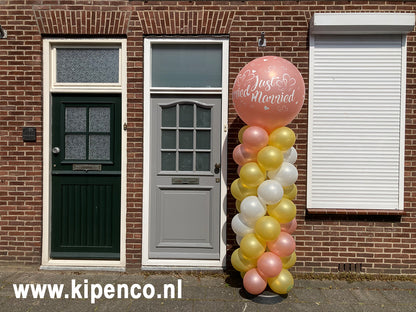 Pilaar print top Spiraal, 3 kleuren