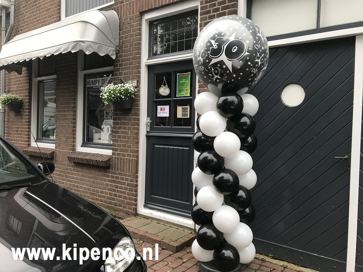 Pilaar print top Spiraal, 2 kleuren