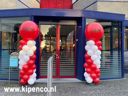 Pilaar print top Dubbele banen, 2 kleuren